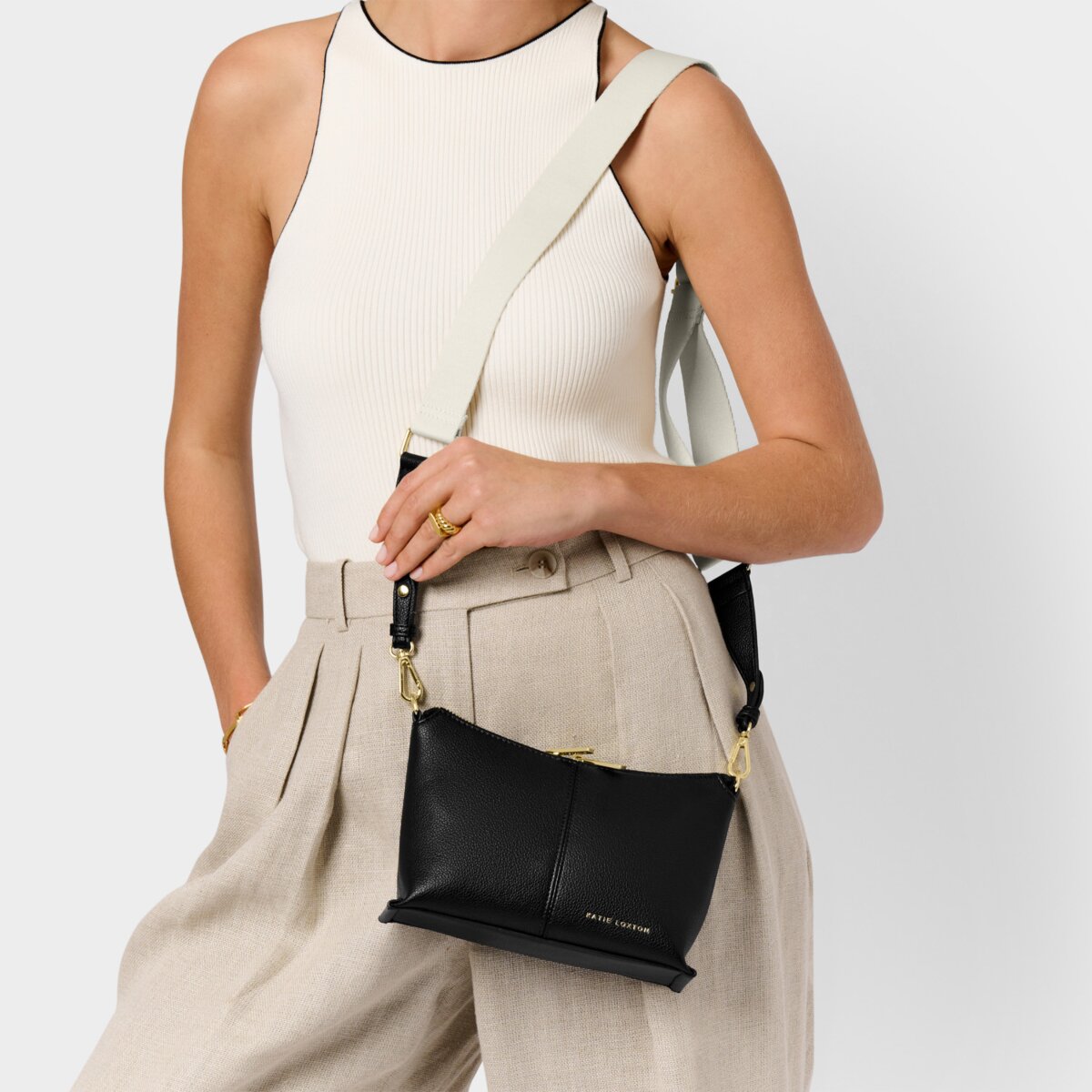Laila Crossbody Bag In Black