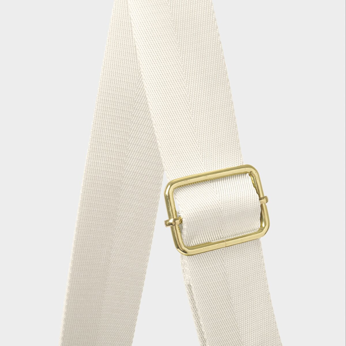 Nylon-Luxe Sling Shoulder Bag In Chalk