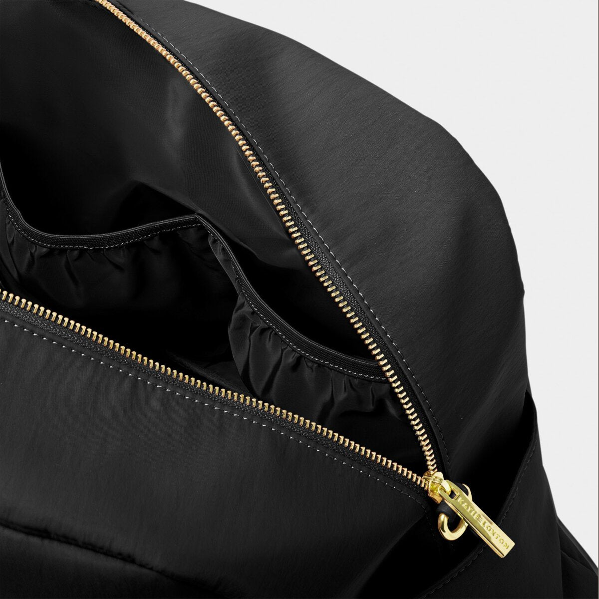 Nylon-Luxe Everyday Holdall In Black