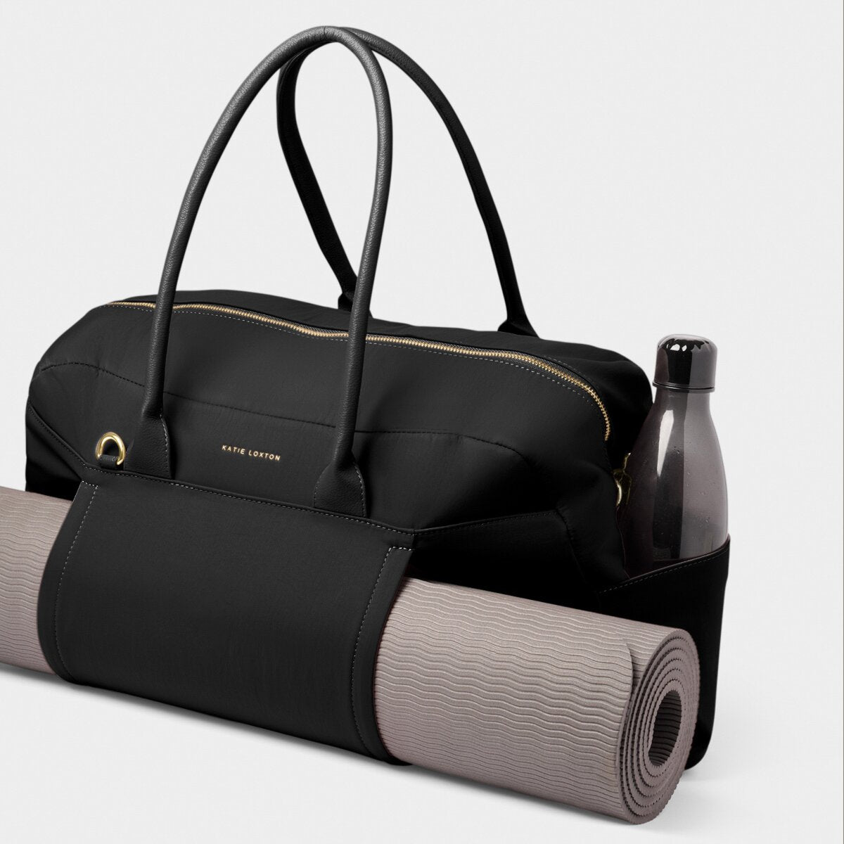 Nylon-Luxe Everyday Holdall In Black
