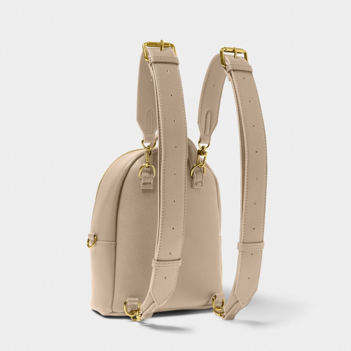 Mika Small Backpack In Light Taupe