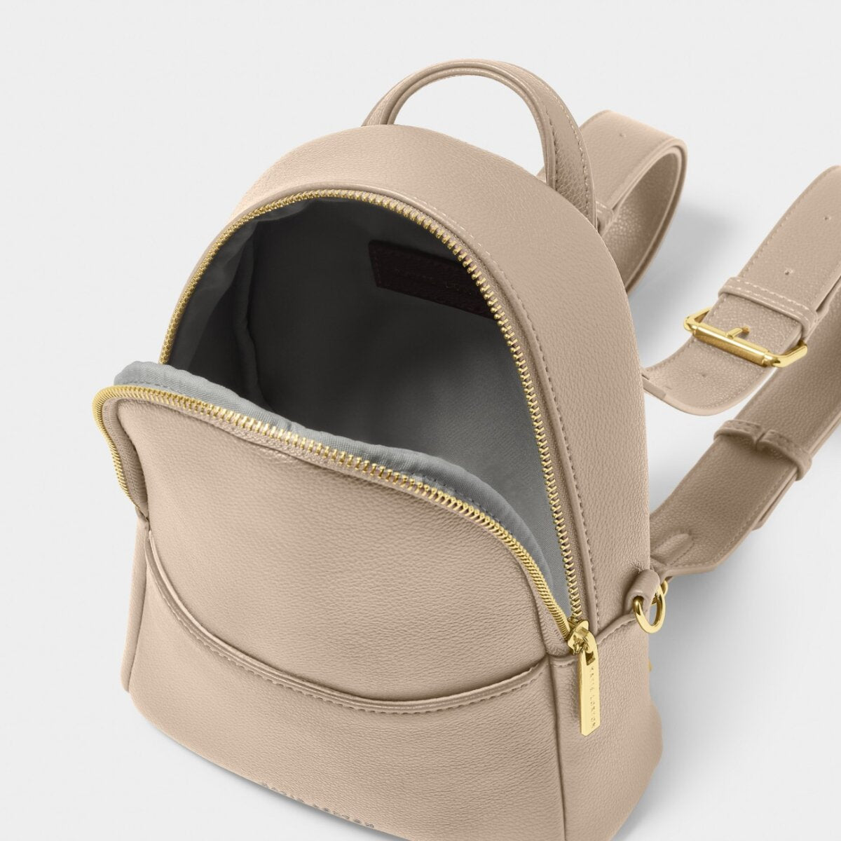 Mika Small Backpack In Light Taupe