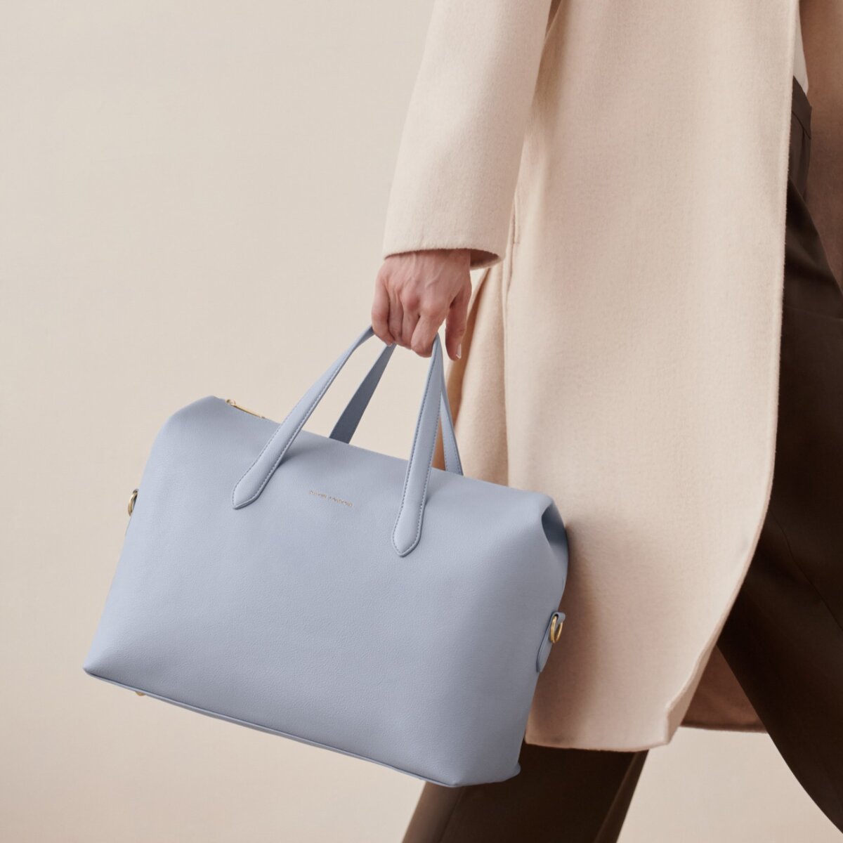 Milan Cabin Bag In Blue Aura