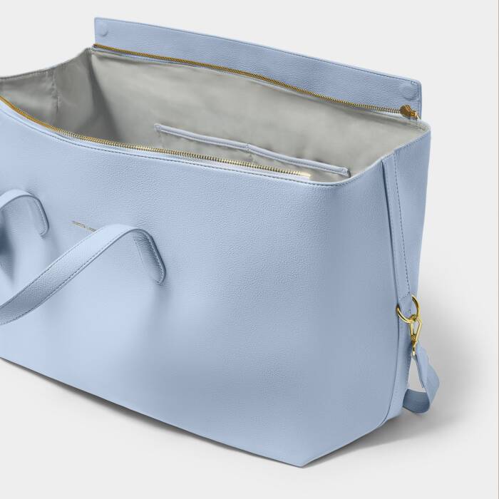Henley Weekend Bag In Blue Aura