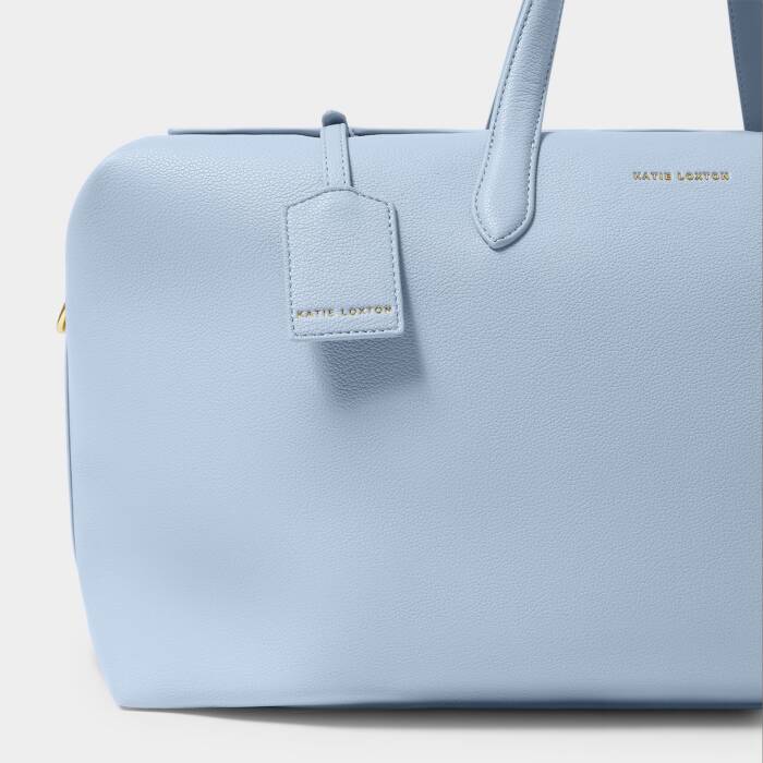 Henley Weekend Bag In Blue Aura