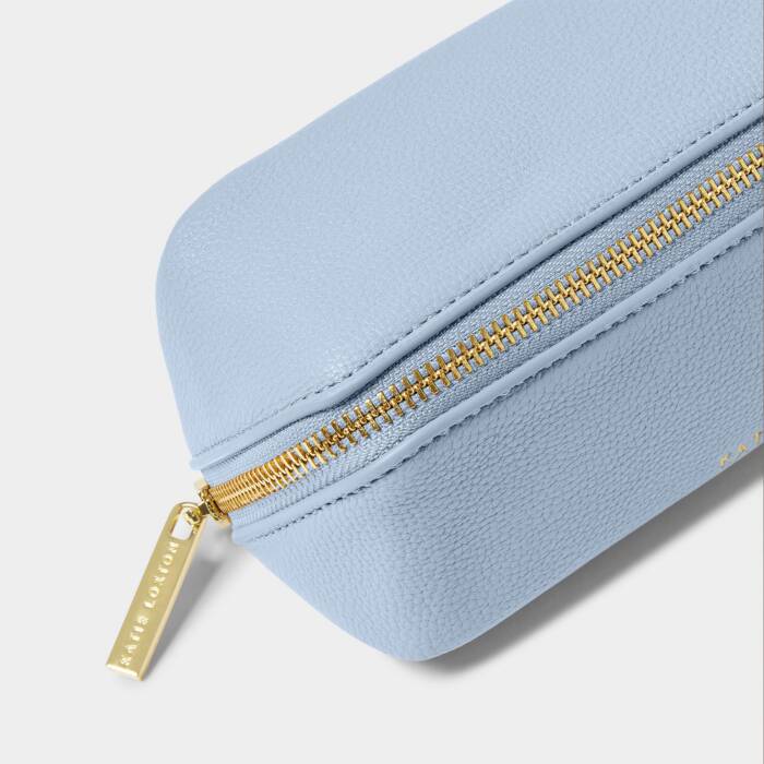 Small Makeup Bag In Blue Aura