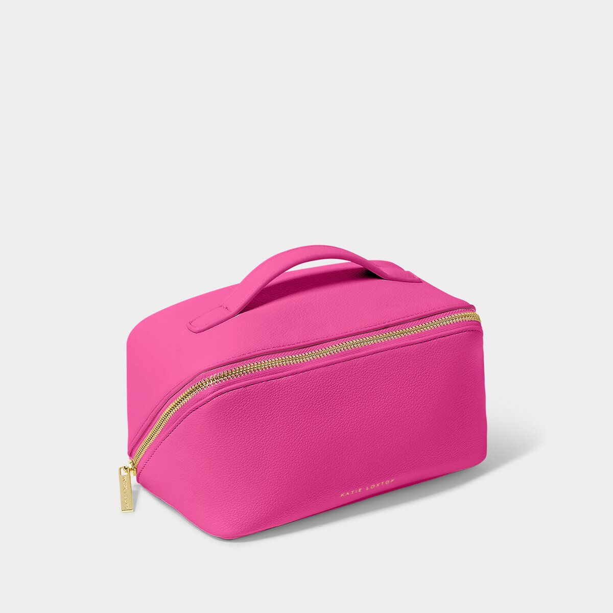 Medium Makeup & Wash Bag In Magenta