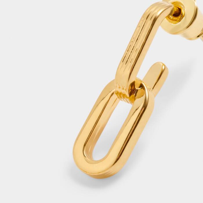 Arabella Waterproof Gold Hoop Earrings