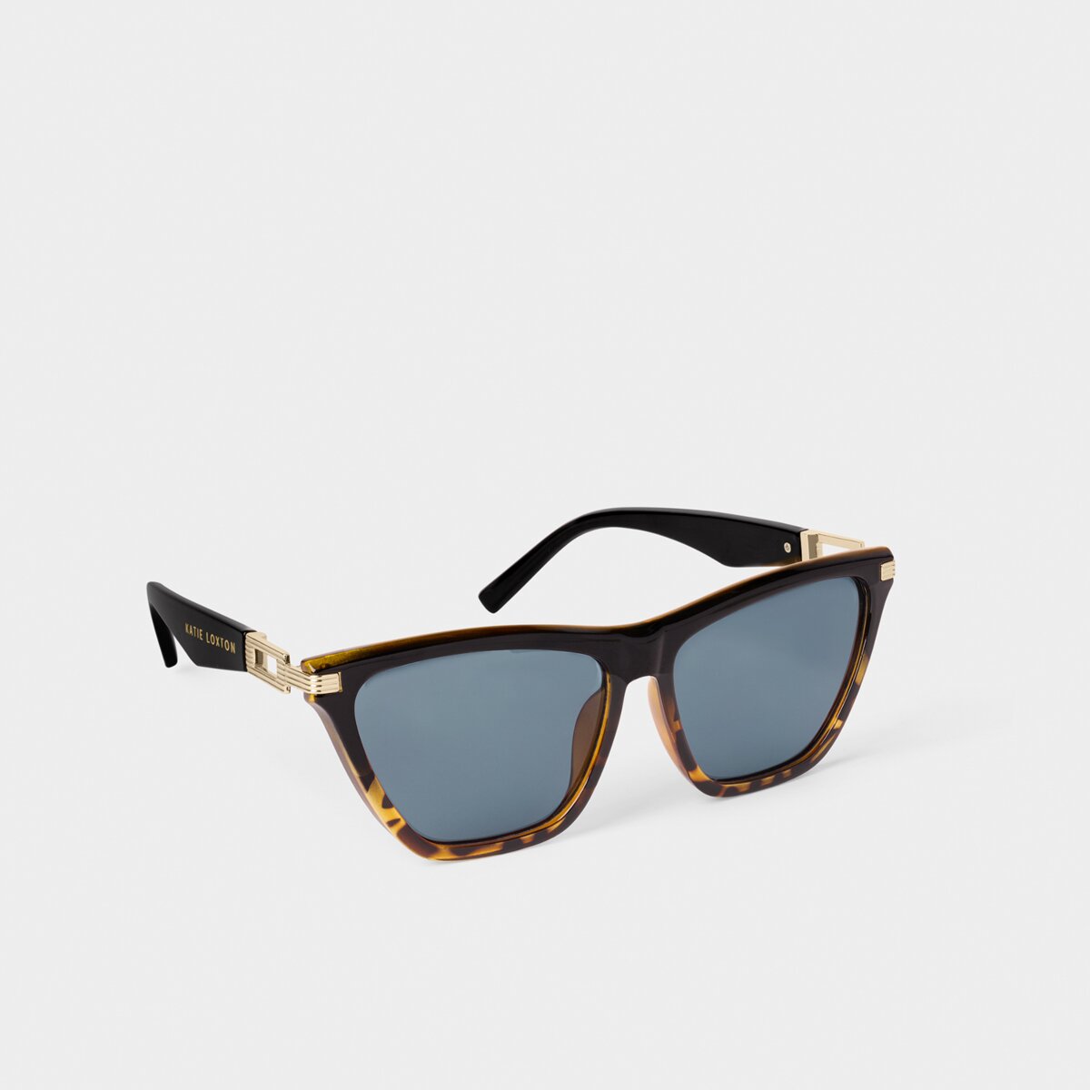 Marbella Sunglasses in Black Tortoiseshell Gradient