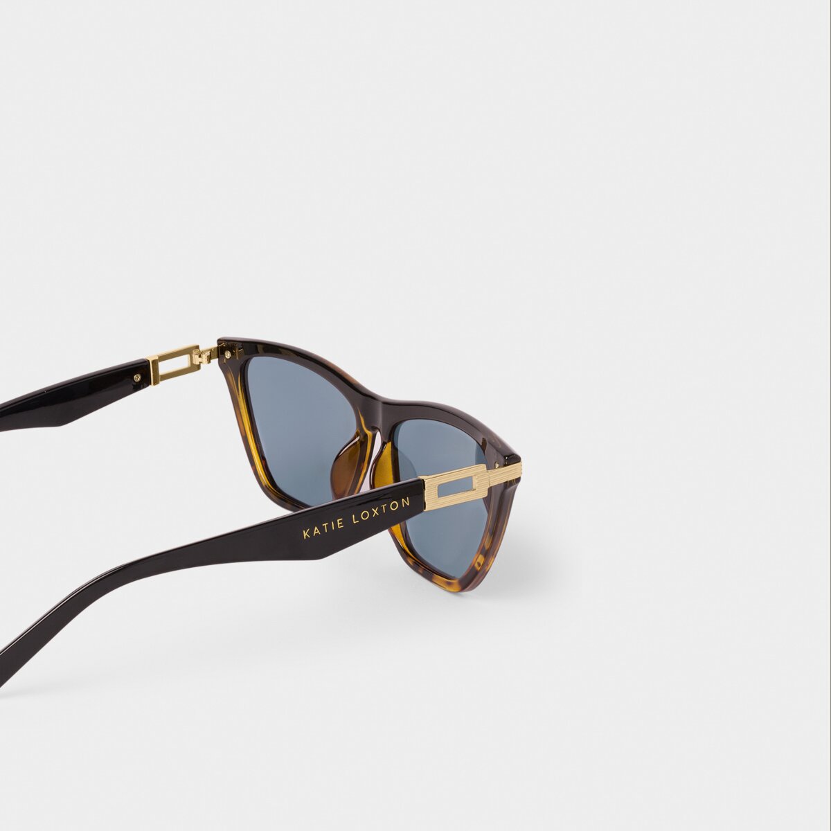 Marbella Sunglasses in Black Tortoiseshell Gradient