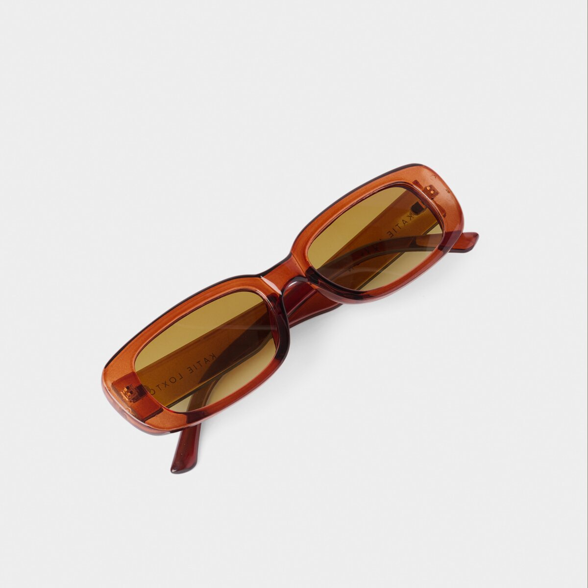 Venice Sunglasses in Amber Transparent