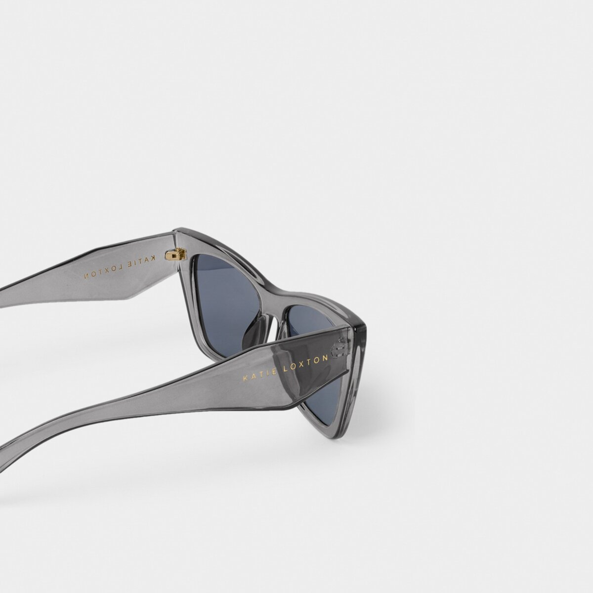 Porto Sunglasses in Grey Transparent