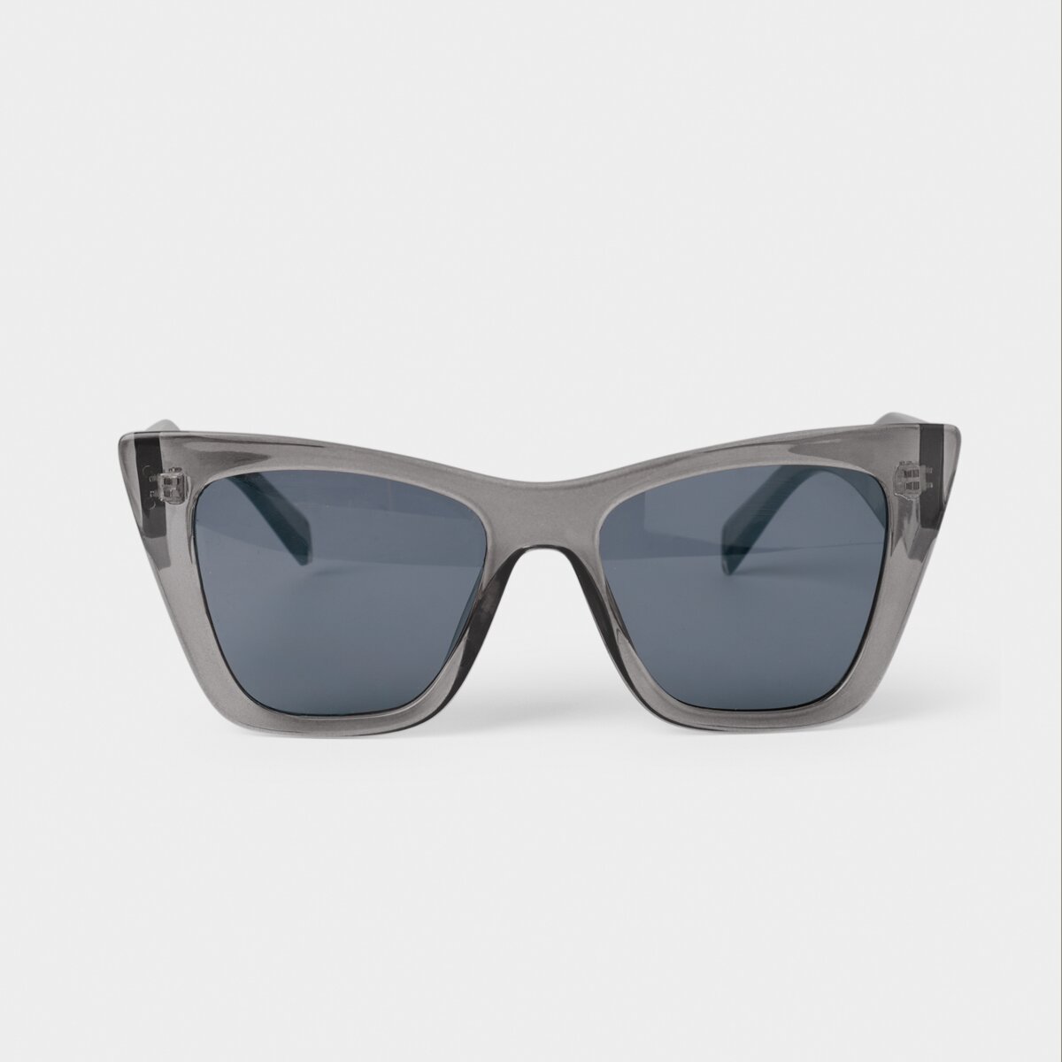 Porto Sunglasses in Grey Transparent