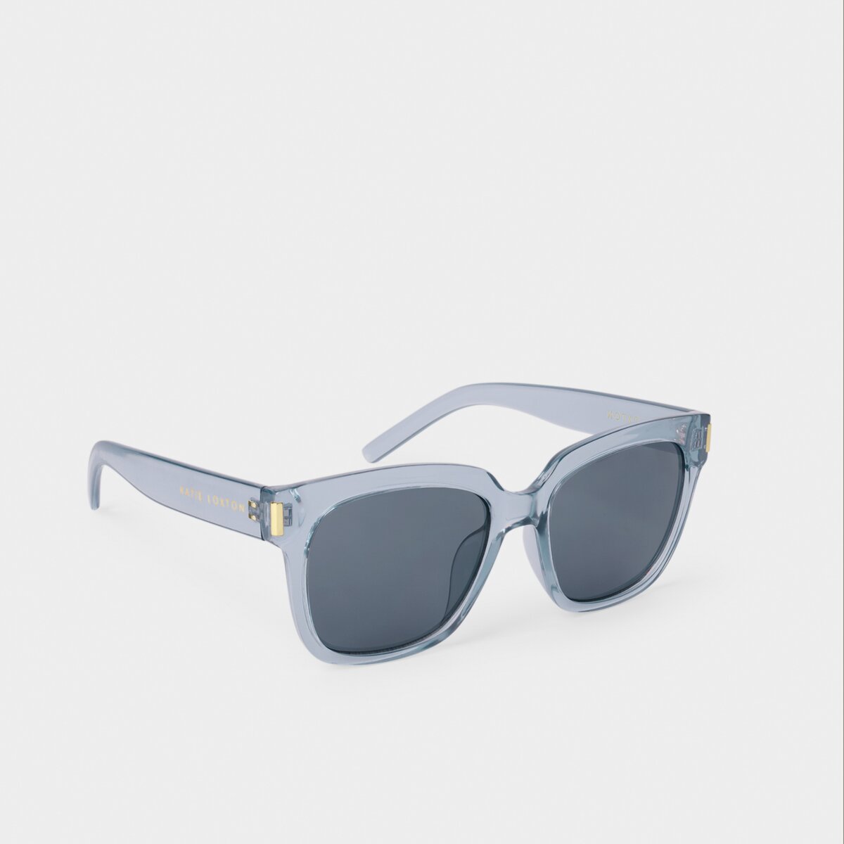Roma Sunglasses in Blue Transparent