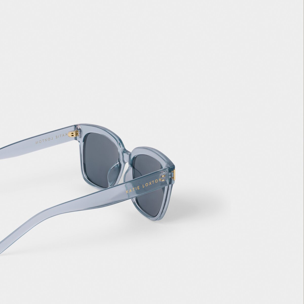 Roma Sunglasses in Blue Transparent