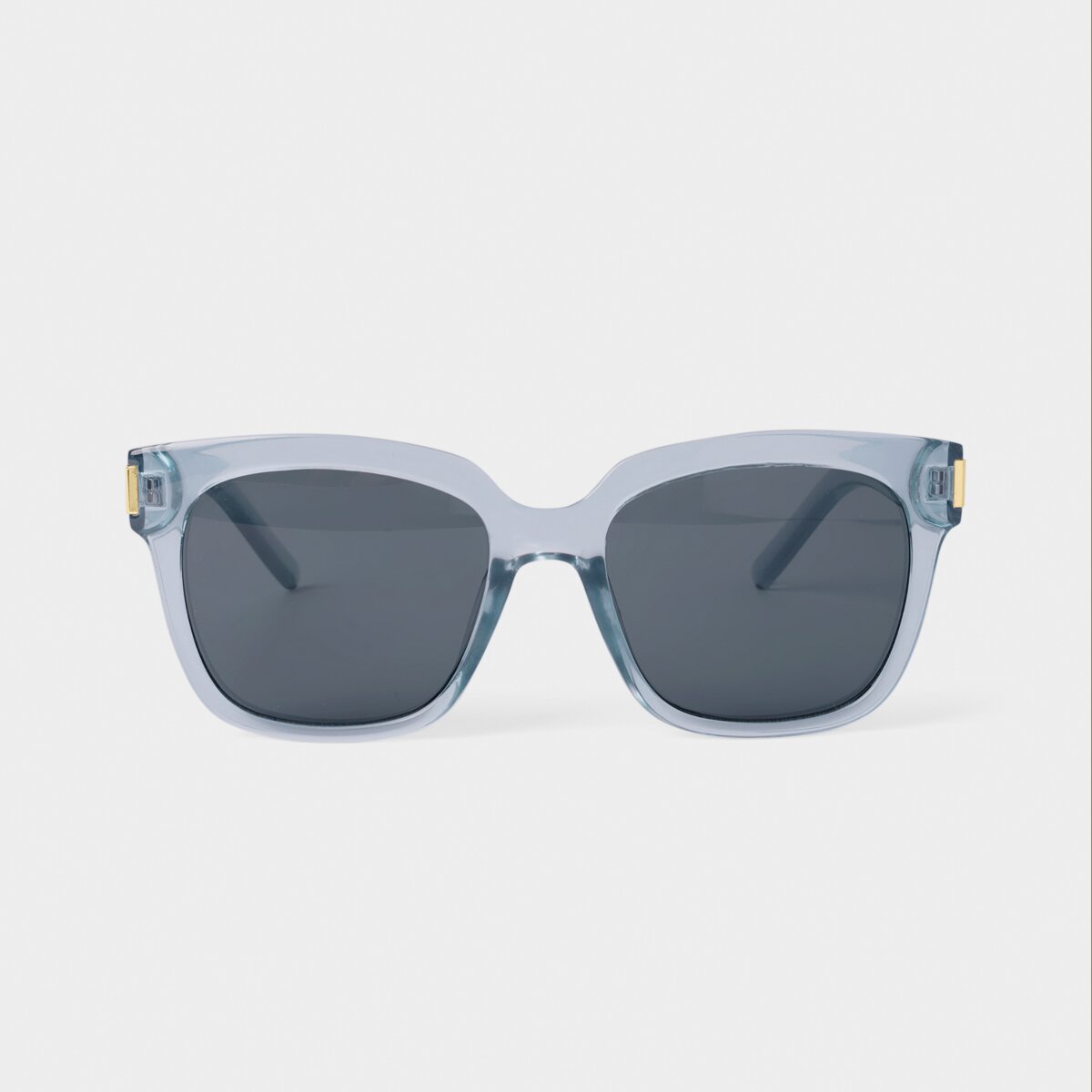 Roma Sunglasses in Blue Transparent