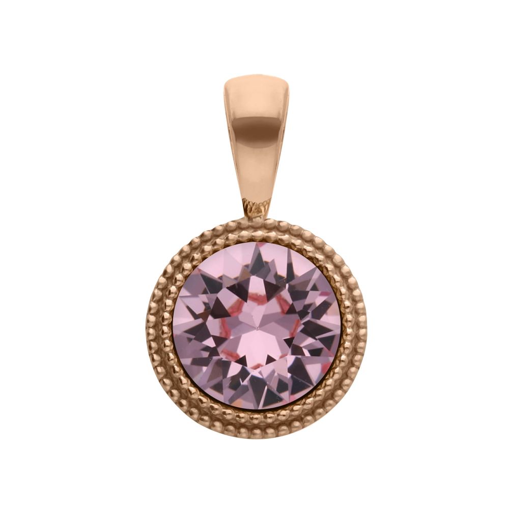 Fabero (Rg/P) 11mm Light Rose Pendant