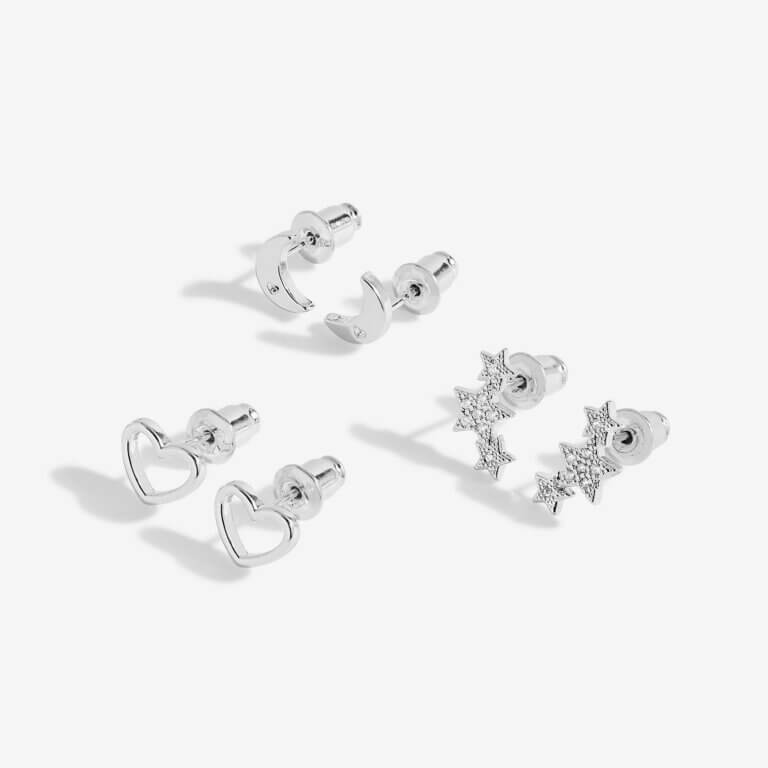 Celebration Earring Set 'Love You To The Moon And Back'