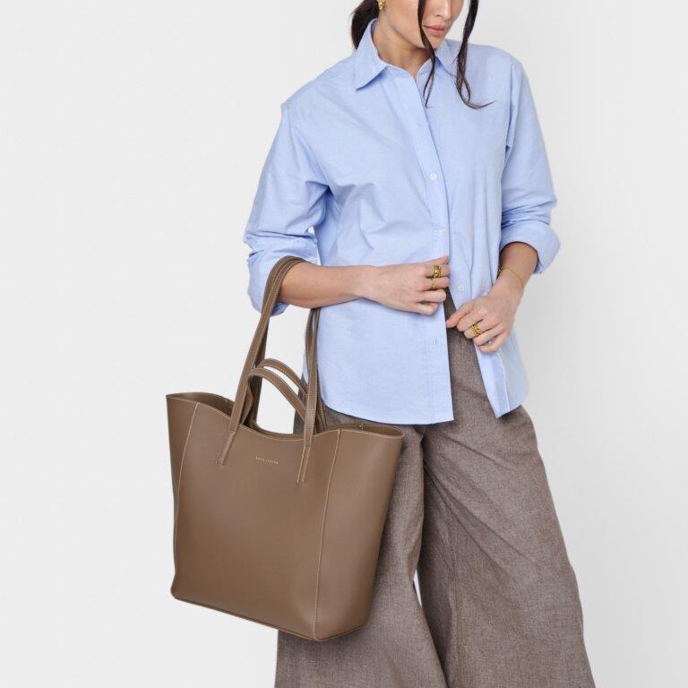 Perri Tote Bag - Mocha