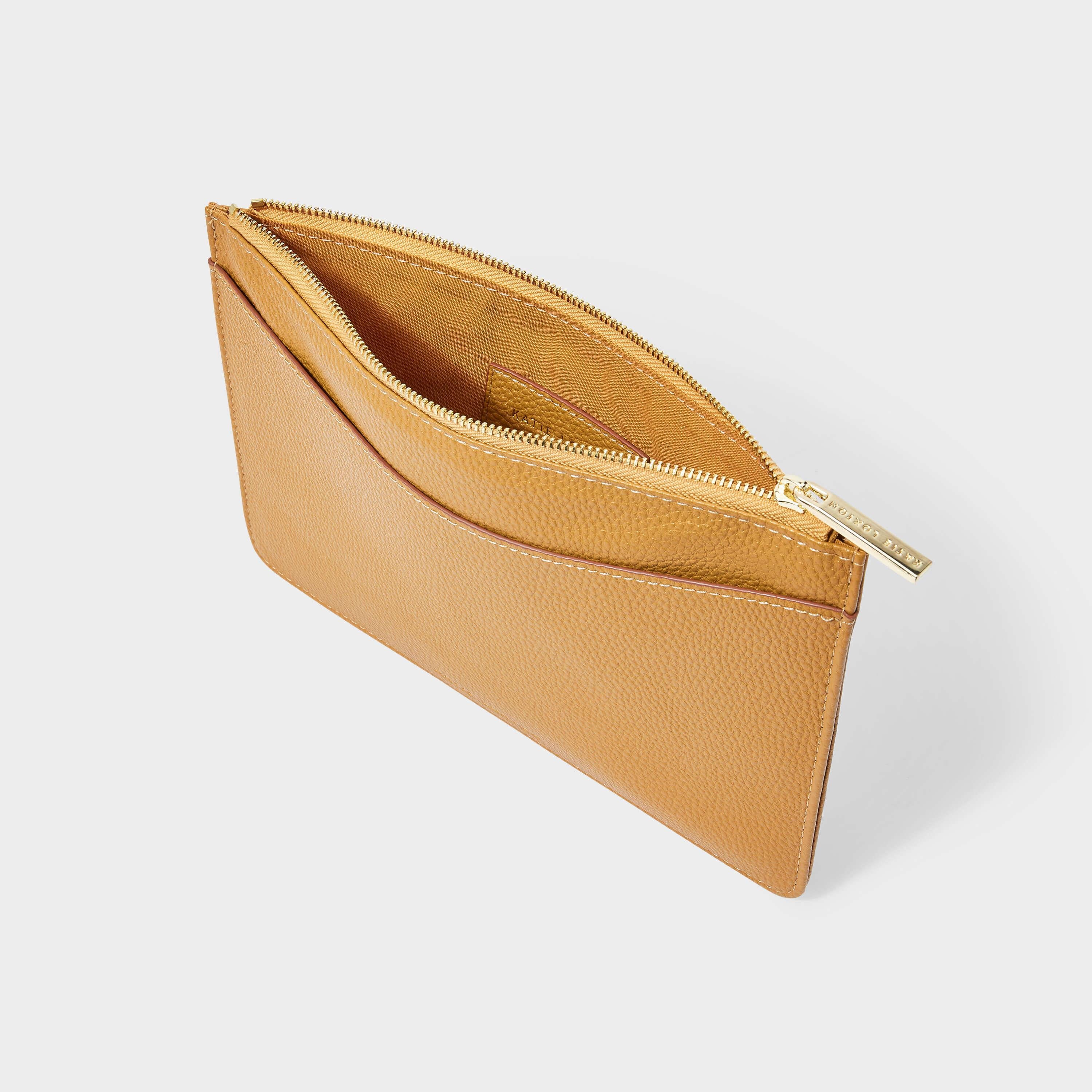 Cara Pouch | Dark Amber | 16 X 24 X 1.5cm