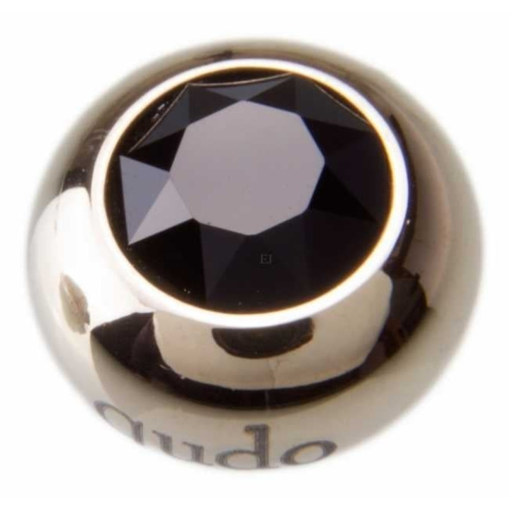 Famosa Gold 10mm Tondo Ring Top Jet