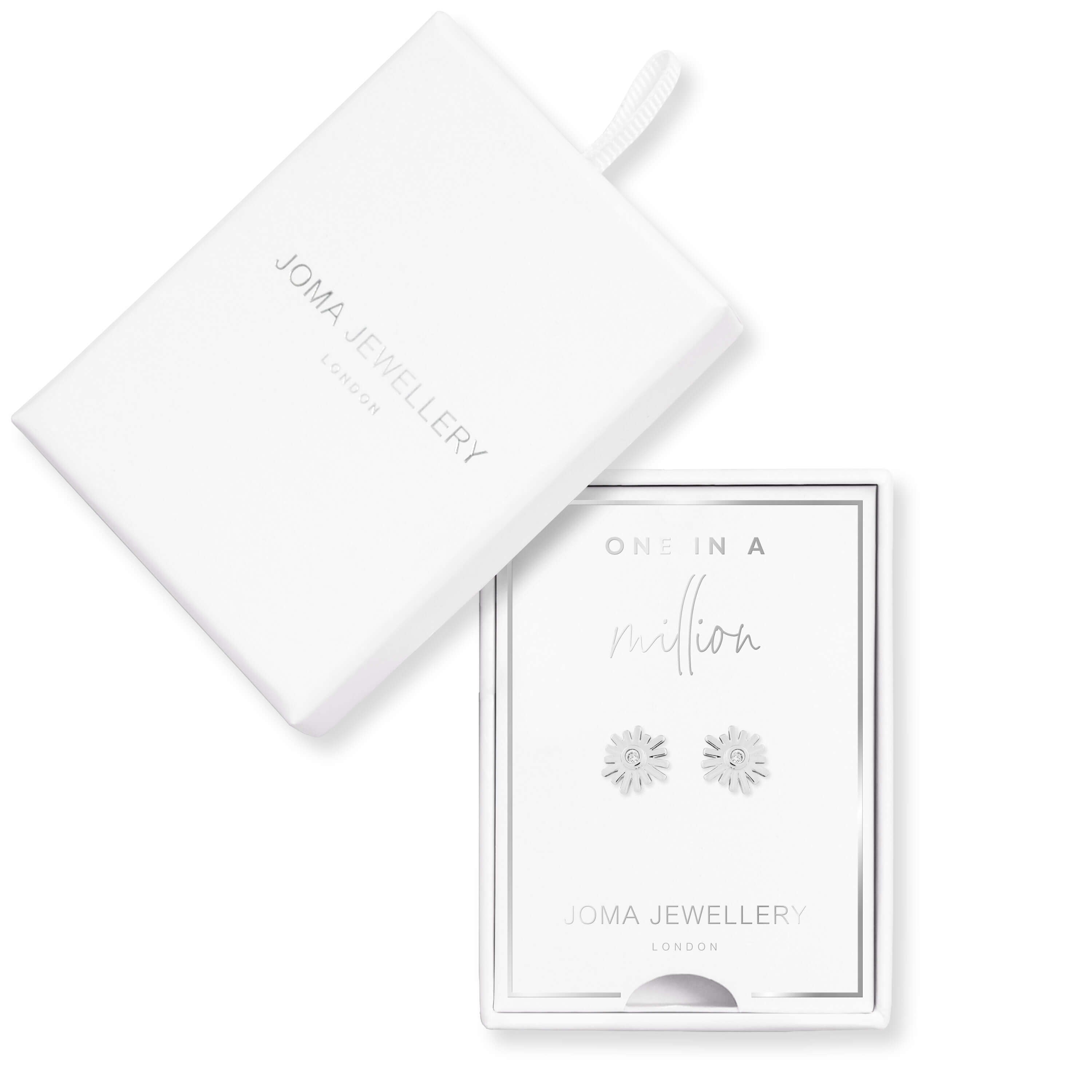 Treasure The Little Things | One In A Million| Silver | Earring Box