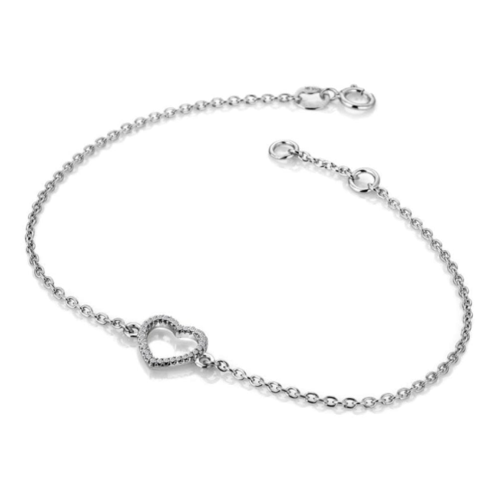 Ripple Bracelet - White Gold