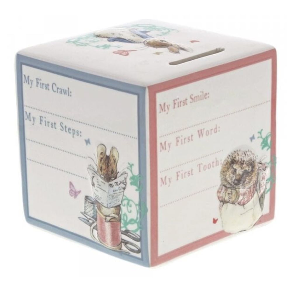 Peter Rabbit New Baby Money Bank