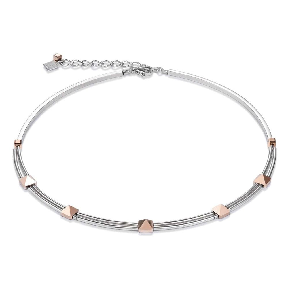 Swarovski Crystals & Rose Gold Necklace
