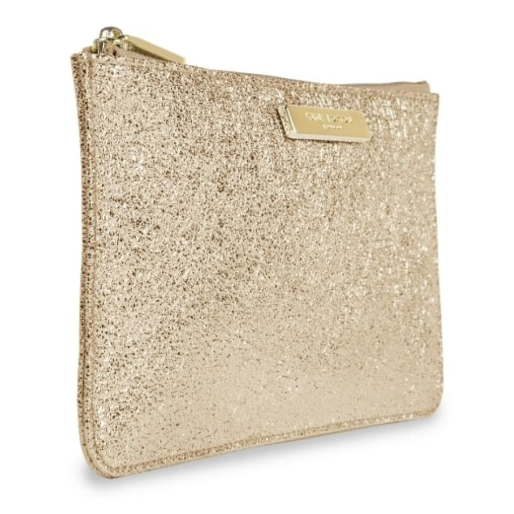 MARCIE PENCIL CASE/SLIM POUCH - metallic gold - 11x22cm
