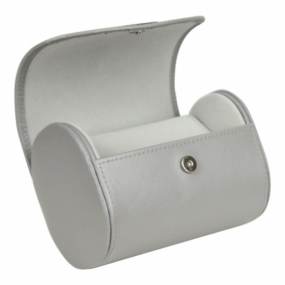 Grey Premium Leather Watch Tube