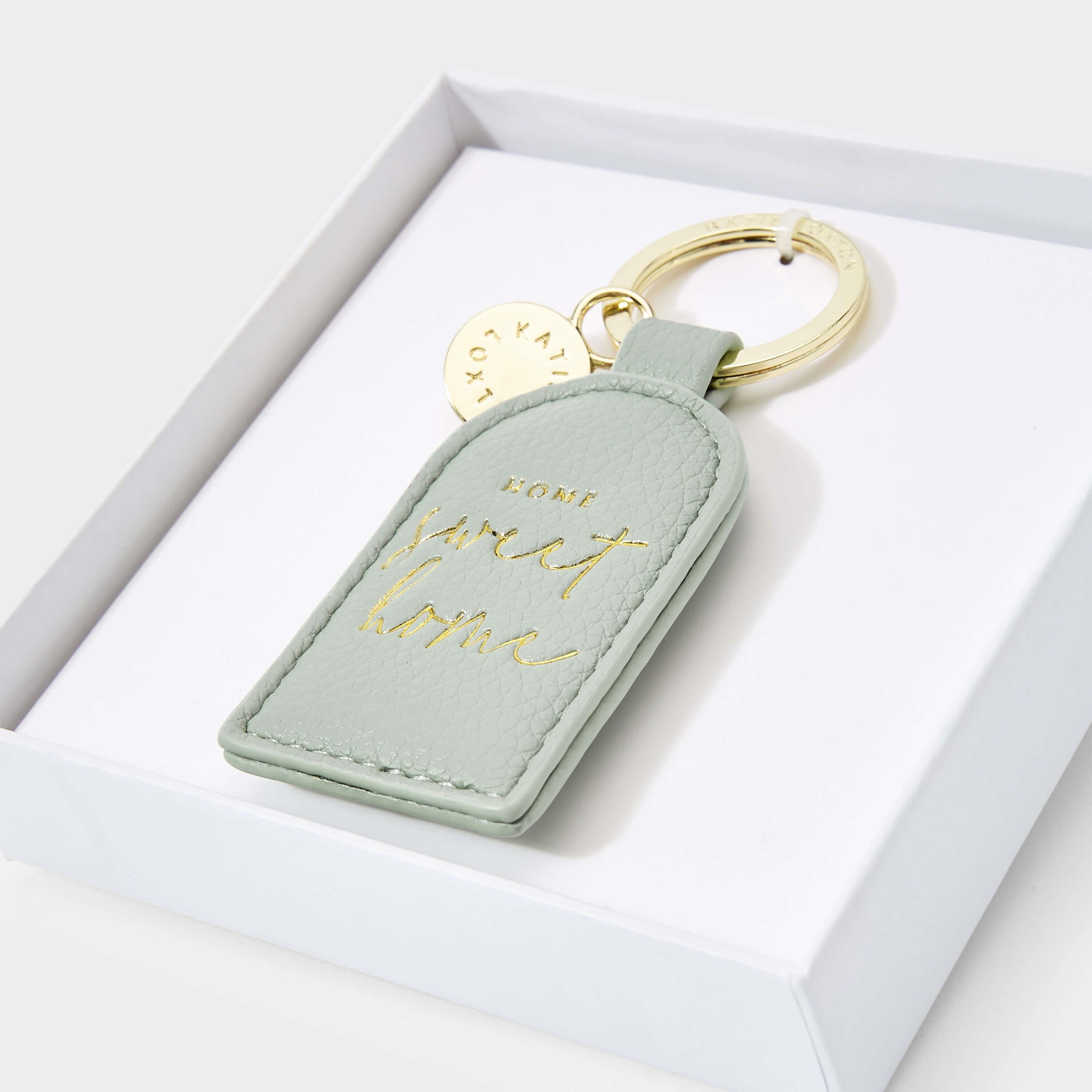 Beautifully Boxed Keyring | Home Sweet Home