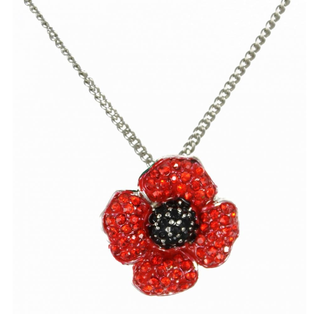 Large Poppy Pendant 20mm
