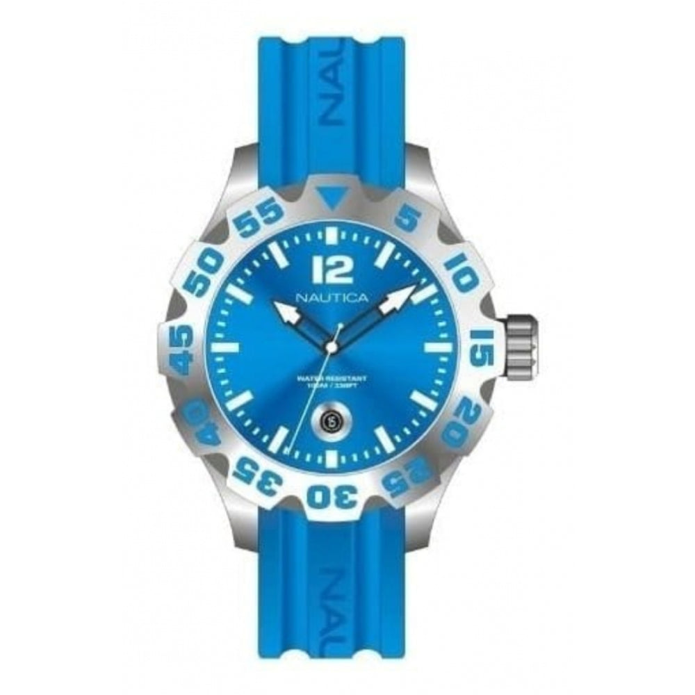 Gents BFD Blue Resin Strap Watch