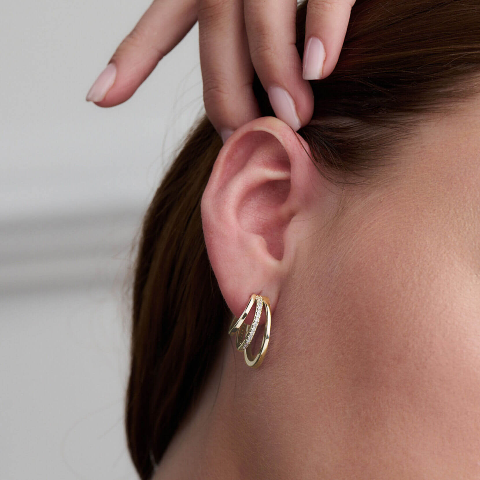 Classics Gold Multi Hoop Earrings