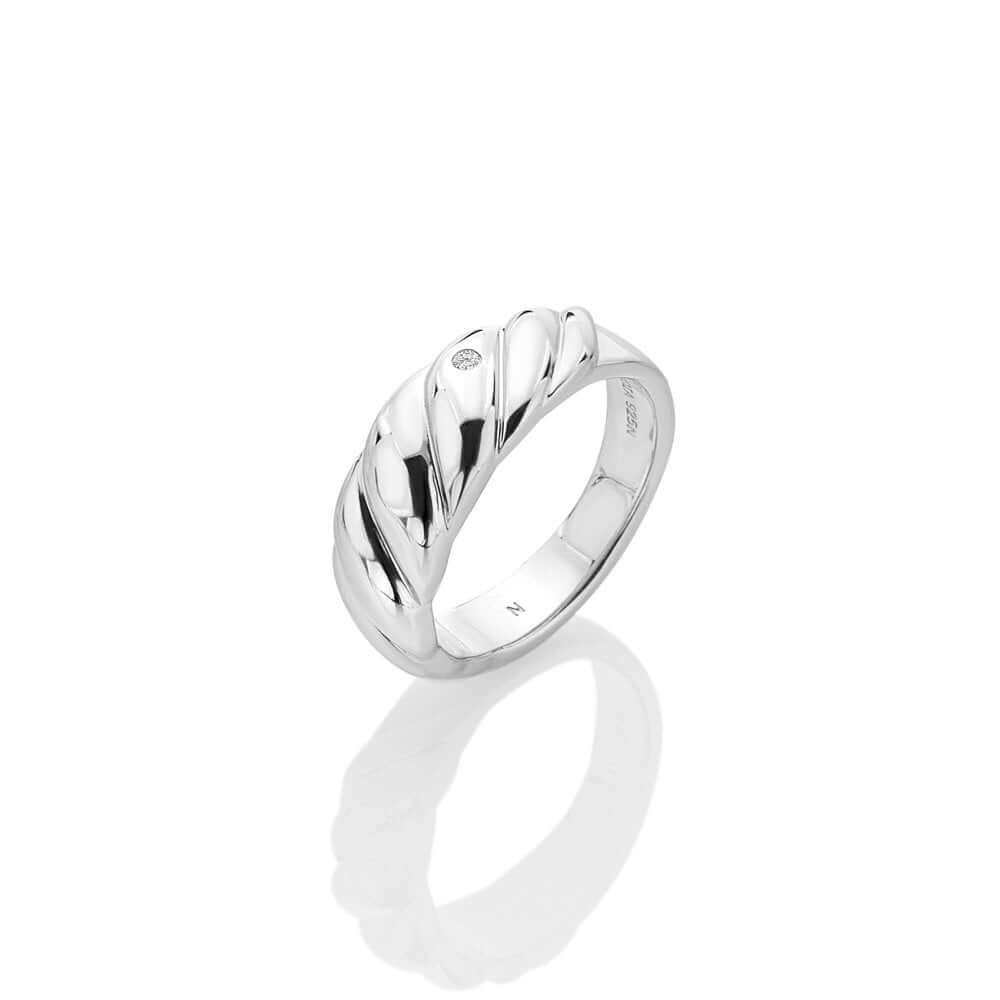 Large Twist Ring- Size N