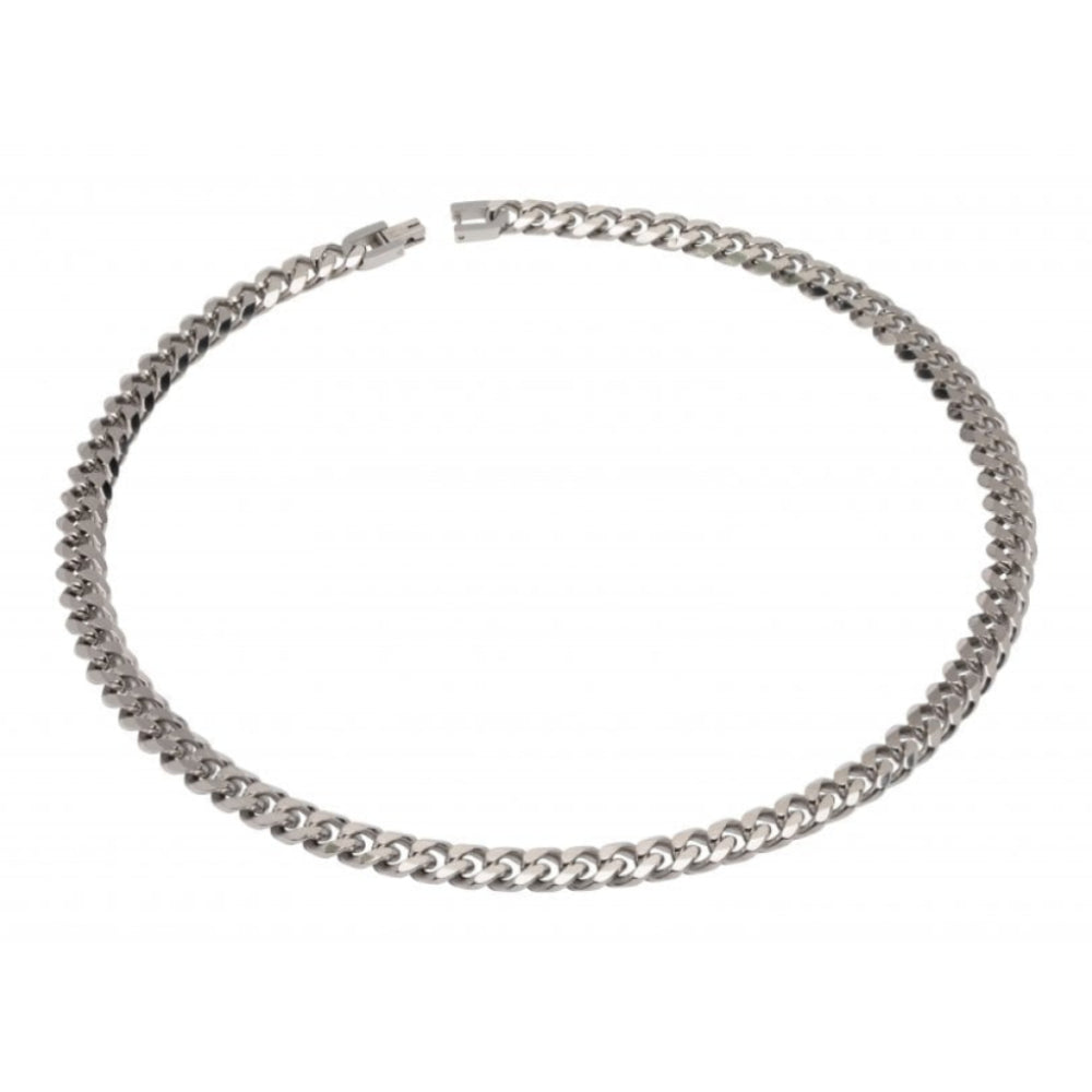 Stainless Steel Necklace Matte And Polished