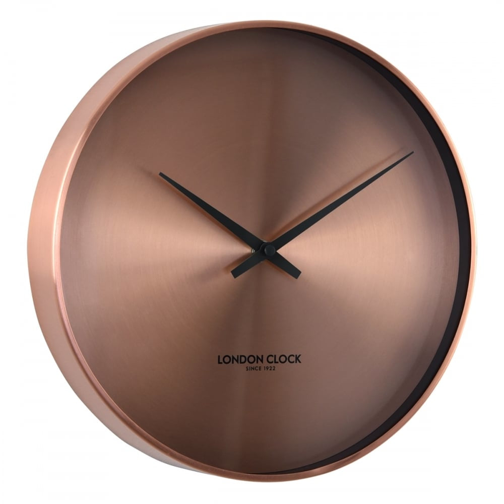 Element Copper Urban Luxe Copper Wall Clock