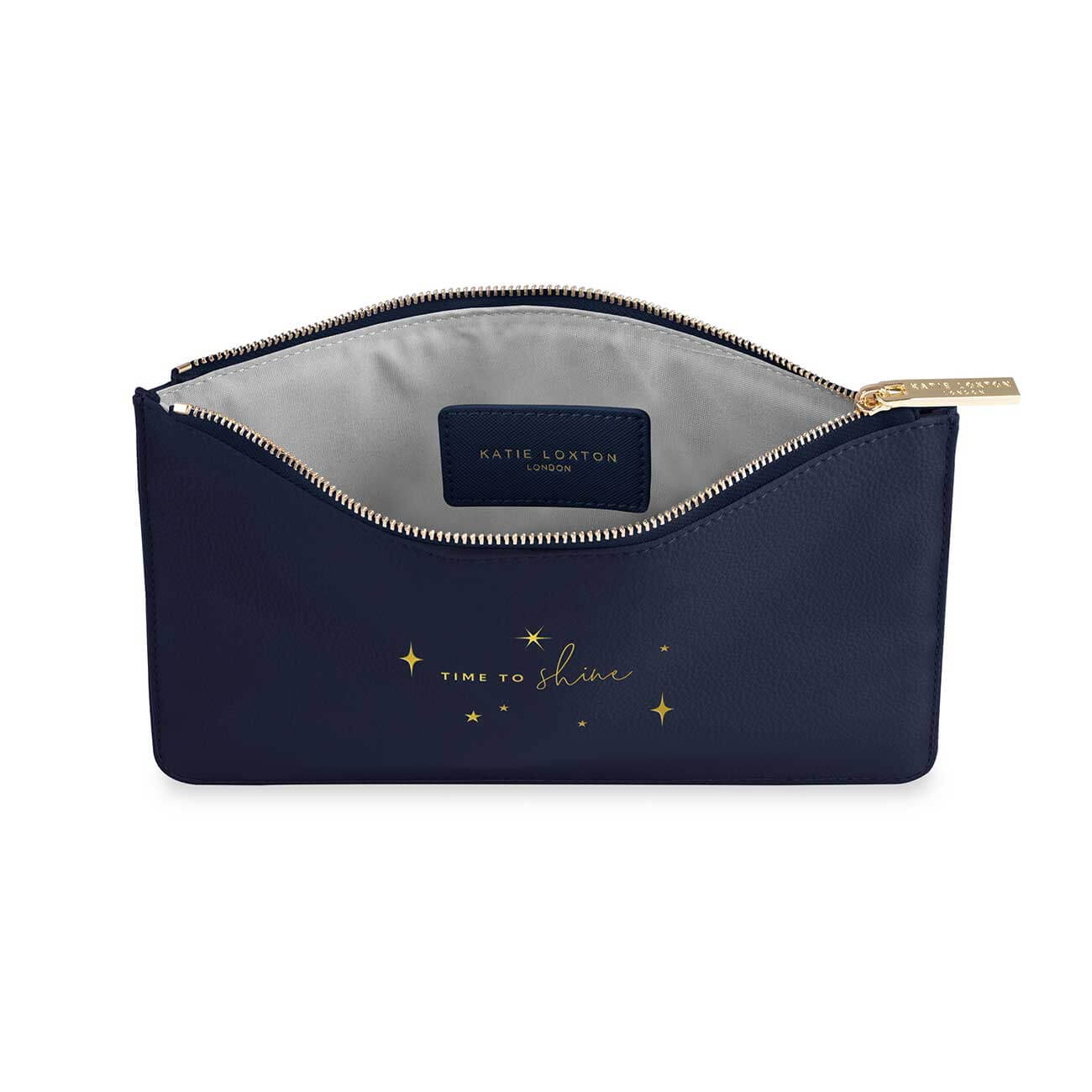 Perfect Pouch | Time To Shine | Metallic Navy