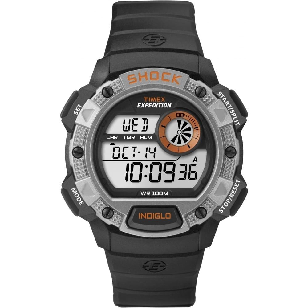 EXPEDITION BASE SHOCK CAT BLACK GRAY ORANGE