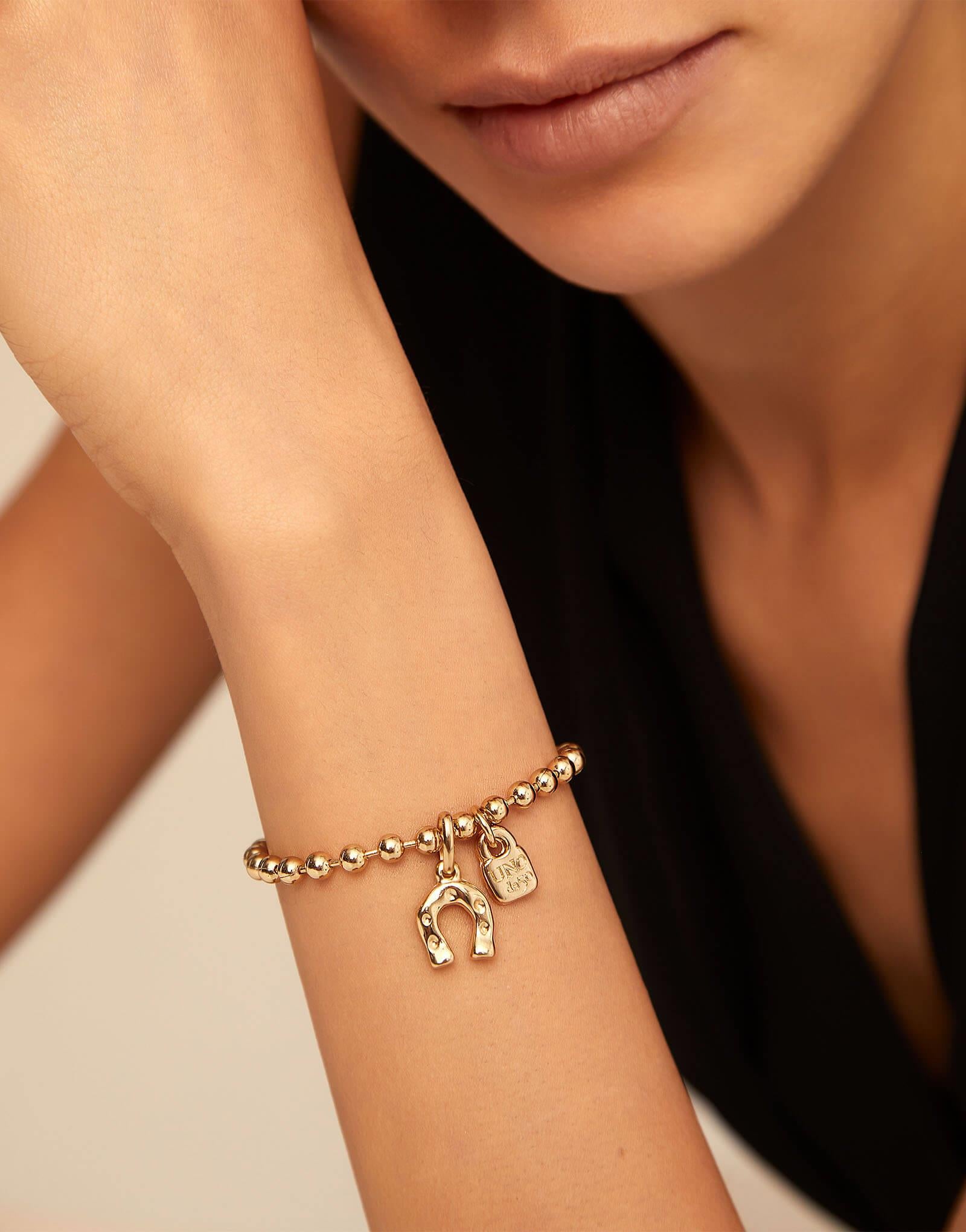Emotions Gold Plated Clad Bracelet