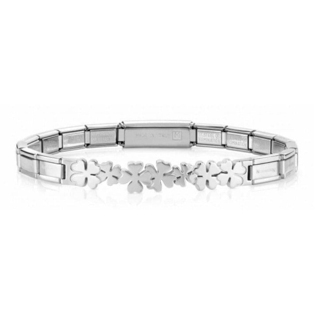 Trendsetter Slim Four Leaf Clover Bracelet
