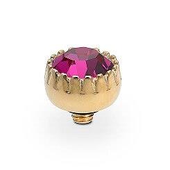 LONDON Small (G/P) 8mm Fuchsia Ring Top