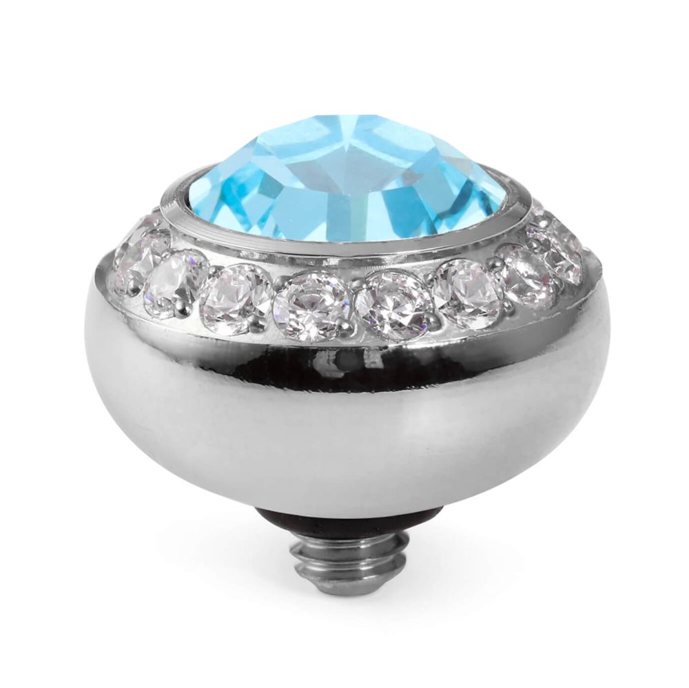 Tondo Deluxe (S/P) 10mm Aqua Bohemica Top