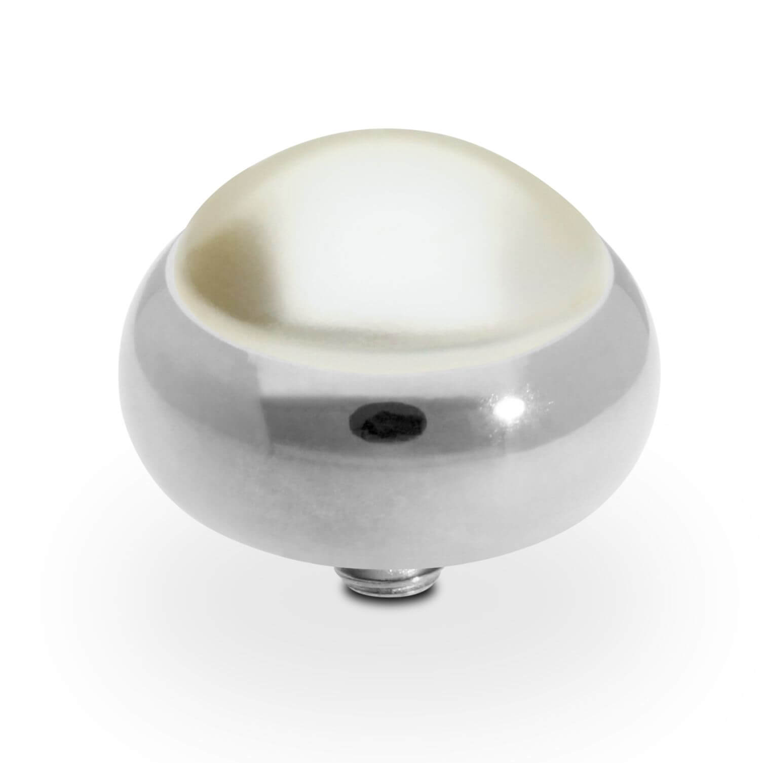 SESTO (S/P) 10mm Cream Pearl Ring Top