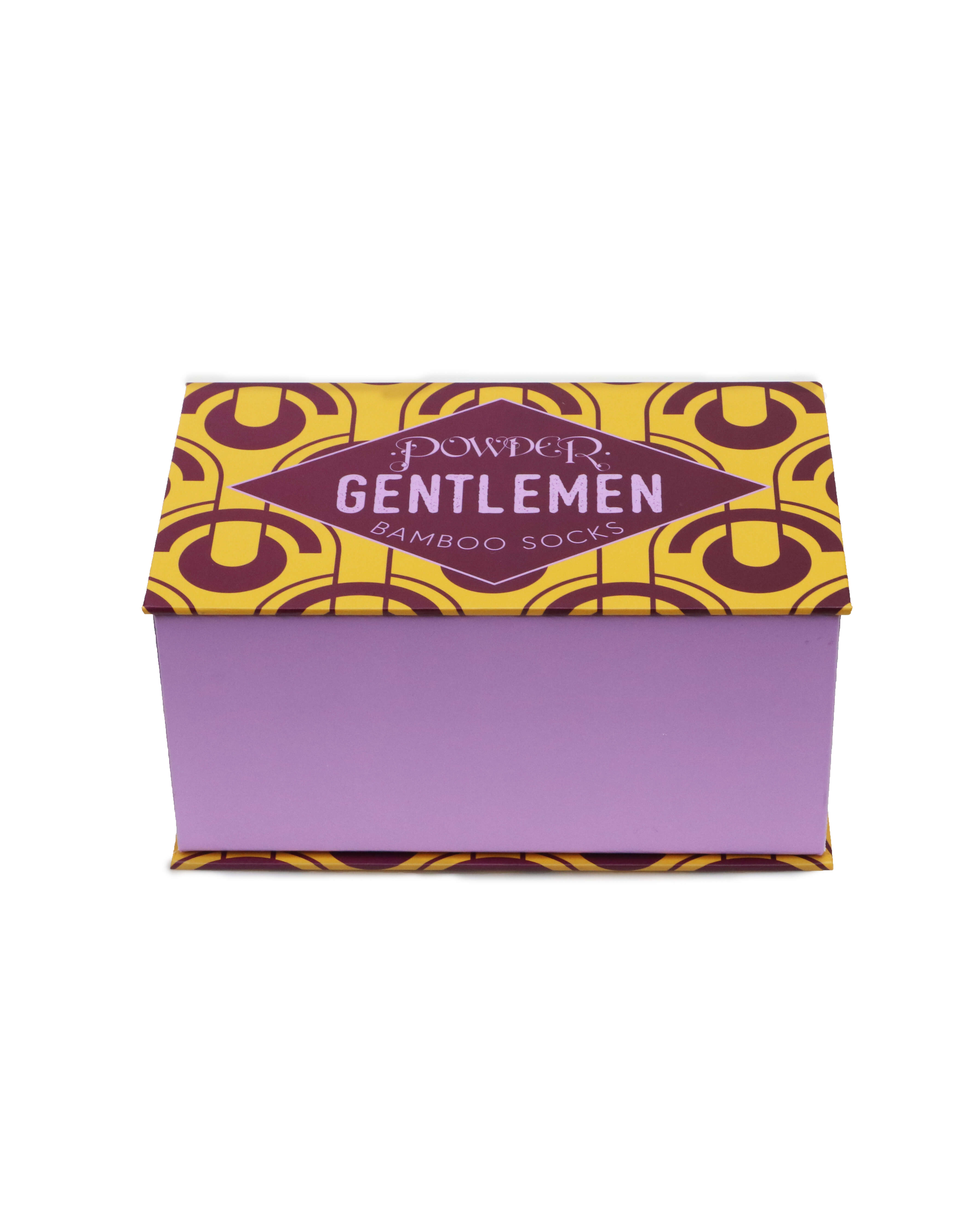 Men's Sock Gift Box - Art Deo Scallops