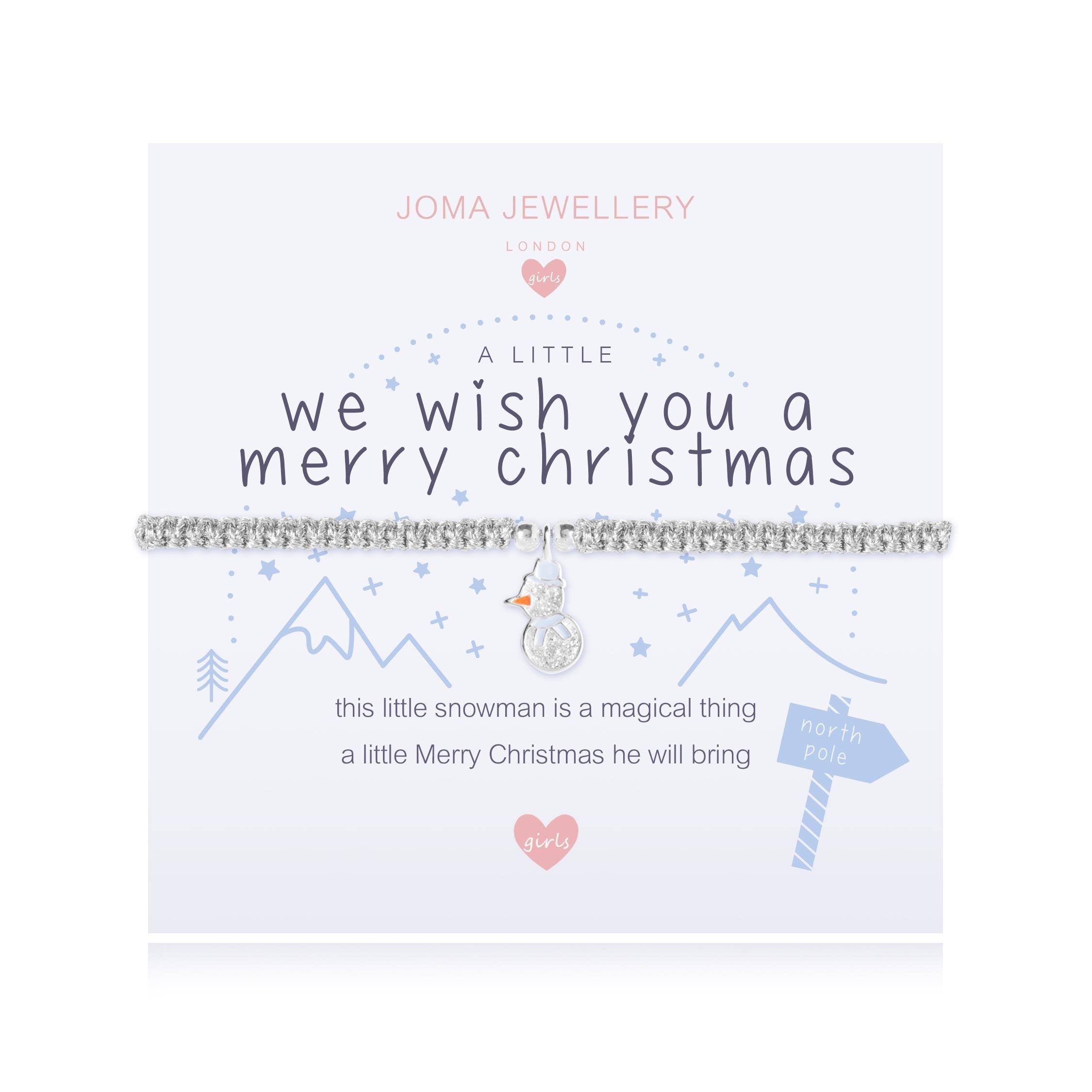 A Little - We Wish You A Merry Christmas Bracelet