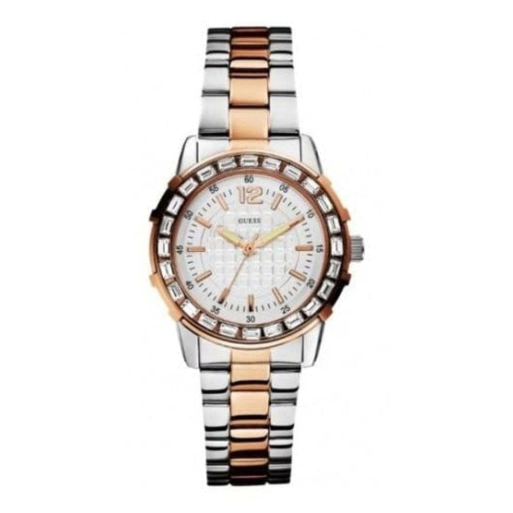 Ladies 2-Tone Rose Gold And Stainless Steel Watch
