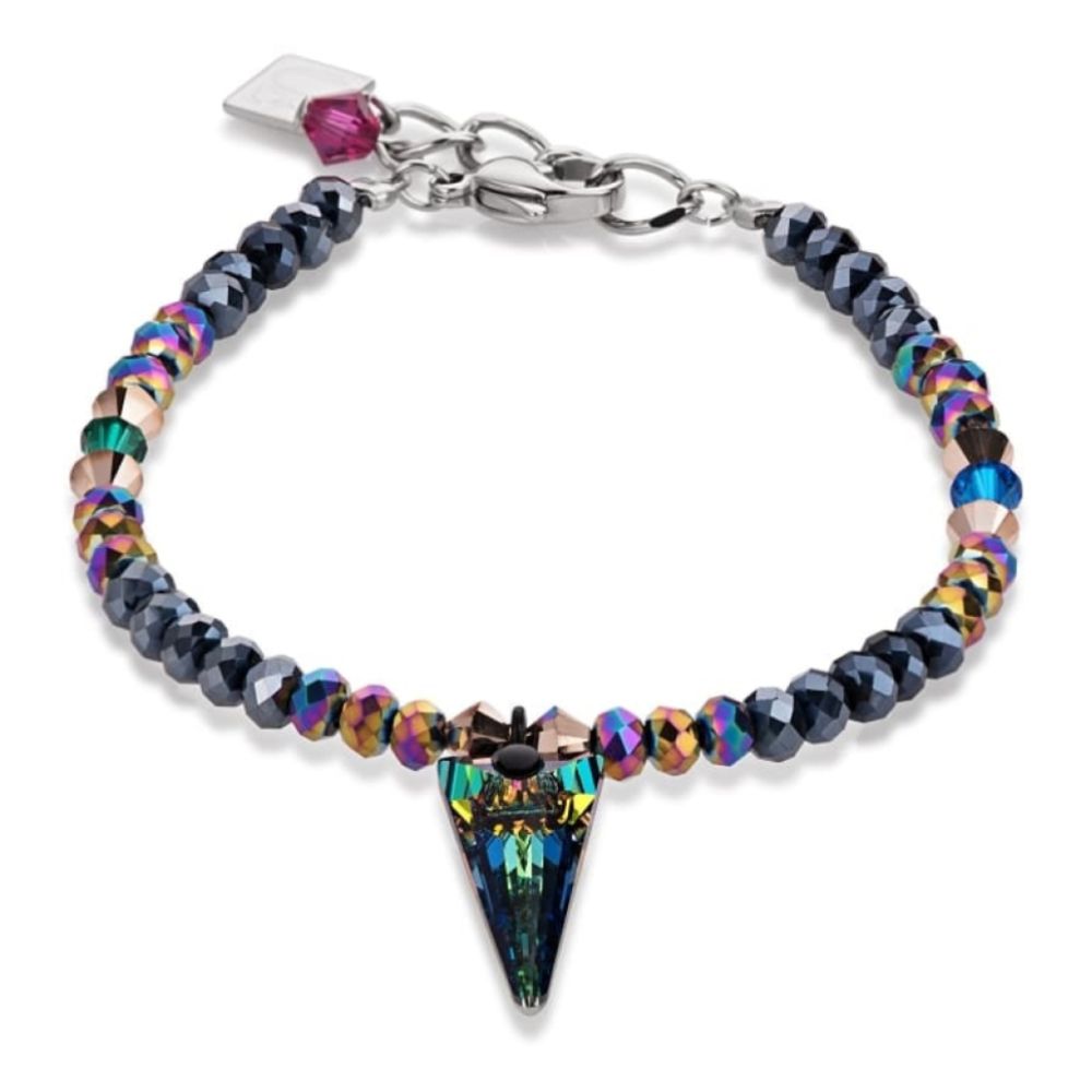 Multi Crystal Arrow Point Bracelet