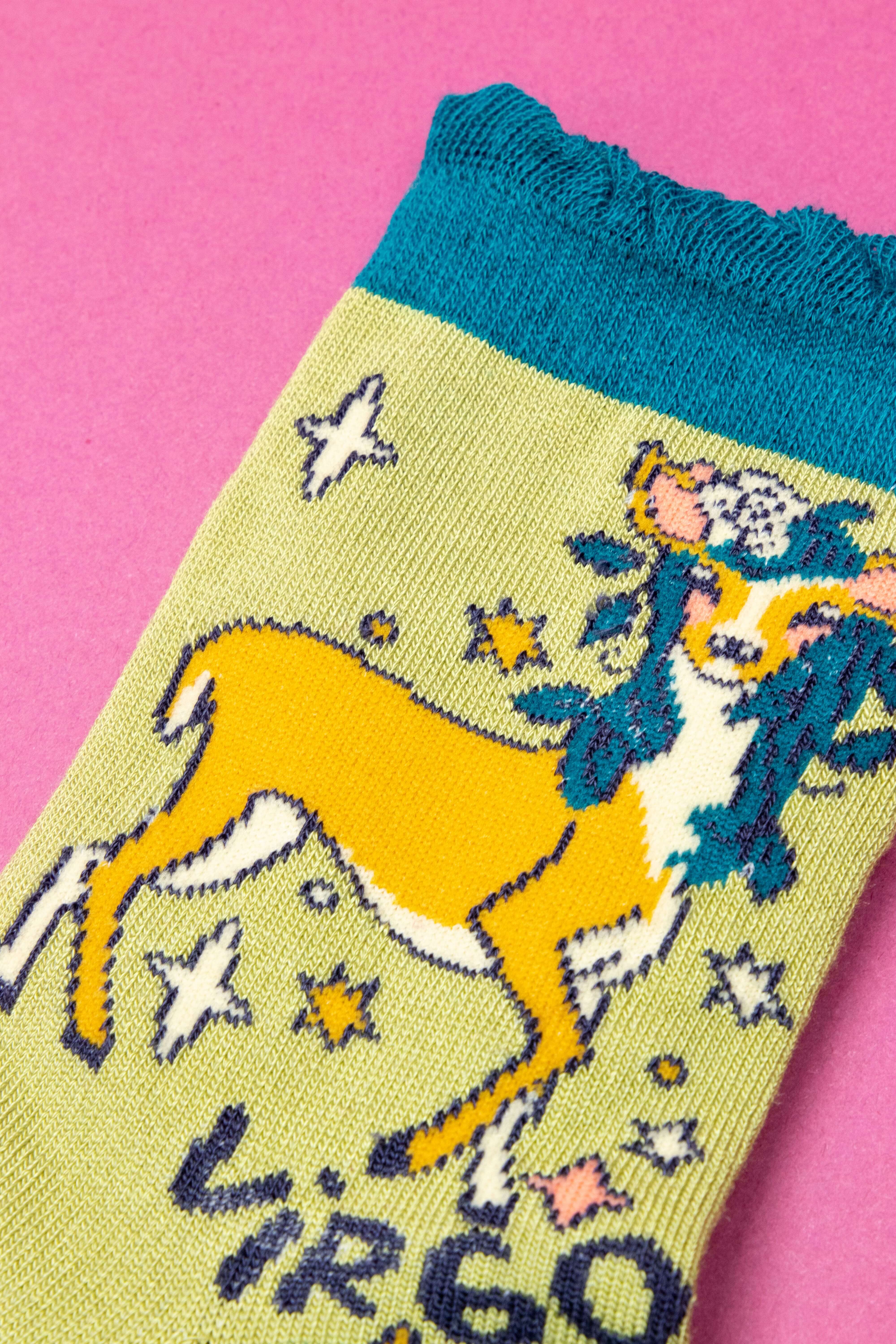 Zodiac Ankle Socks Virgo(23rd Aug - 22nd Sep)